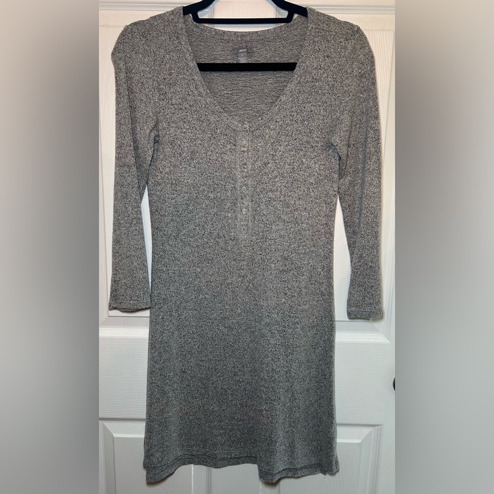 aerie Soft Night Sleep Dress- Grey/ Size X-Small